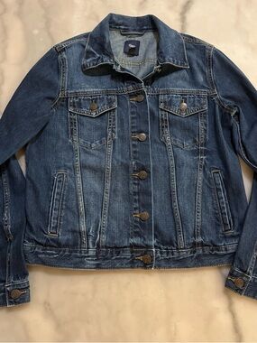 GAP Dark Blue Denim Jean Jacket